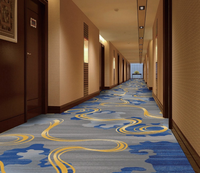 Hotel-Vollrollen-Wandteppich 3,66m Nylon-Rückseite Feuerhemmend Antibakteriell Handelspartner Bankett-Bodenmatte