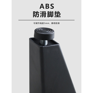 Aluminum Alloy Slanted Cabinet Legs Adjustable Furniture Support Sofa Coffee <b>Table</b> <b>Bedside</b> TV Stand Feet 9.2cm - Product Image 5
