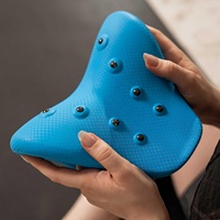 Nouveau design oreiller civière confortable breveté Massage dispositif de traction cervicale cou nuage civière de cou avec aimant