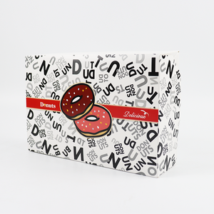 Boîtes à beignets uniques personnalisées pour les donuts Mochi Les <span class=keywords><strong>churros</strong></span> et les biscuits sucrés se démarquent - Product Image 1