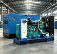 Générateur diesel silencieux en conteneur à capot ouvert de secours, 50 80 125 200 400 800 1250 1500 2000 Kva kw, avec moteur Baudouin – Fabricant