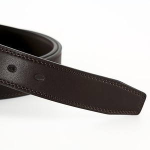 DDA727メンズカジュアル両面リバーシブルレザーベルト回転可能バックル付き男性本革ベルト - Product Image 4