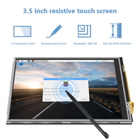 Module d'écran tactile LCD TFT 3,5 pouces 320x240 avec pilote ILI9486 et interface SPI pour Raspberry Pi A A+ B B+ 2B 3B 3B+ 4B