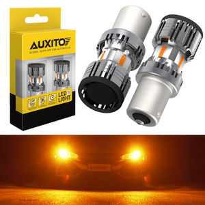 Auxito 1156 7506 P21W BA15S Ambre Jaune LED Clignotants Ampoules Avec Résistance De Charge Intégrée CANBUS Sans Erreur - Product Image 4