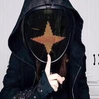 Masque facial LED numérique ultra-léger et fin 2025, programmable pour Halloween, rave, mascarade, nouveaux masques de fête