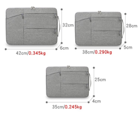 Housse de protection élégante et légère multi-couleurs pour ordinateur portable, étui de protection pour ordinateur portable, sac pour ordinateur portable pour Macbook Air Pro