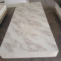 Panneau mural en PVC marbré UV 1220*2440*3mm, panneau de douche, vente en gros du fabricant