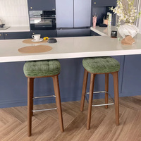 Tabourets de bar de luxe pour comptoir, chaises hautes modernes pour table de petit-déjeuner à domicile, tabourets de bar pour salle à manger, chaises hautes pour îlot de cuisine