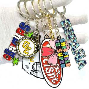 Proveedor Chino, Llavero de Metal Esmaltado con Forma Personalizada, Souvenir Personalizado al por Mayor - Product Image 3