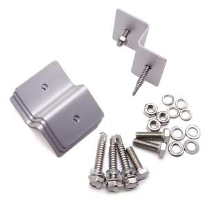 Custom <span class=keywords><strong>M</strong></span>.8x150 <span class=keywords><strong>mm</strong></span> nichel acciaio inossidabile esagonale tappo a presa Sems a vite pannello solare carbonio staffa di montaggio parti Hardware - Product Image 1