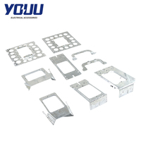 YOUU 20 PK Support de plâtre pour goujon vertical pré-cloué Support de montage en acier galvanisé de Chine Structure unique
