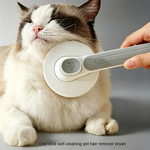 Peigne autonettoyant ergonomique pour l'élimination des poils d'animaux à poil long – Idéal pour les salons de toilettage (vente en gros) - Product Image 2