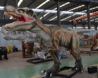Modèle de dinosaure animatronique personnalisé de 6 m, Baryonyx grandeur nature, fait main, pour utilisation en intérieur/extérieur dans les parcs sportifs et les aéroports