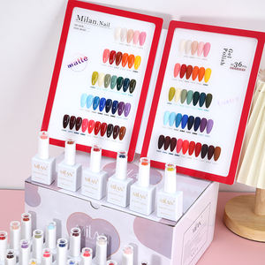 MILAN Modelones, Kit de 36 Colores de Esmalte de Gel UV, Crea Tu Propia Marca, Logotipo Personalizado OEM, Esmalte de Uñas de Gel de Marca Privada, Sets de 15 ml - Product Image 2