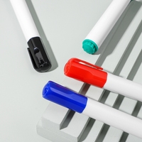 Marqueurs de tableau blanc à bout rond Stylos effaçables à sec Marqueurs de tableau blanc pour enfants, maison, fournitures de bureau, fournitures de retour à l'école