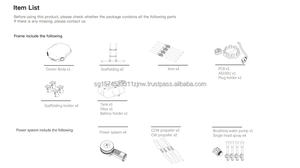 Kit de marco de Dron agrícola con material compuesto de motor de alta eficiencia - Product Image 4