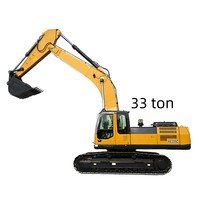 Excavator Hidrolik Xe335c Baru 33,5 Ton, Excavator Roda/Crawler 33T 33,5T, Harga Terbaik, Mesin Excavator China