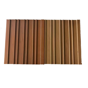 Hiện đại bên ngoài không thấm nước rãnh WPC Panel tường ngoài trời Vườn Composite Ốp kỹ thuật chải cho bên ngoài ốp - Product Image 5