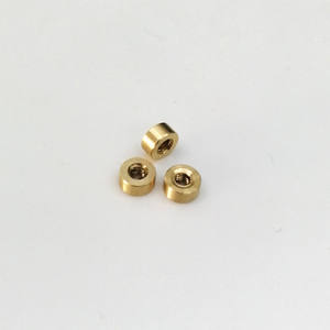 Servicio de mecanizado CNC de precisión, taladrado y fresado, anillos de latón metálicos CNC, rosca interna, tuercas CNC personalizadas - Product Image 4