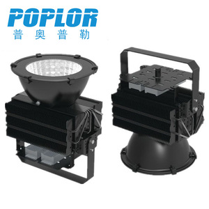 ไฟสปอร์ตไลท์ LED Poplor 100 150 200 300W ชิป Cob ตัวเรือนอะลูมิเนียม แสงกว้าง สำหรับงานก่อสร้างภายนอกอาคาร - Product Image 1