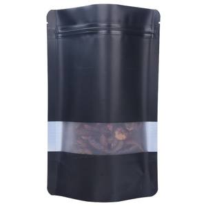 Kantong Mylar Ziplock Warna-warni Rose Gold Dengan Jendela Transparan - Product Image 2