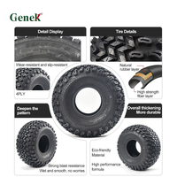Nouveau Kit de Réparation Rapide pour Chariot de Golf Genek – Pneus ATV en Caoutchouc 4 Plis 22/11-8 Tout-Terrain – Pneu Radial de Route pour Chariot de Golf Électrique