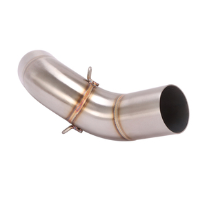 Tubo de Escape de Acero Inoxidable Plateado de 51mm para Motocicleta, Conexión Central, Compatible con Kawasaki Z900, Marca Racing IsTunt Modify - Product Image 4