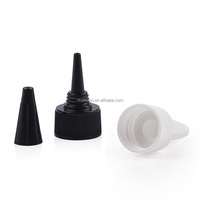 20mm 24mm 28mm bouchon supérieur à visser buse en plastique bouchon à vis en plastique bouchon de bouteille de sauce