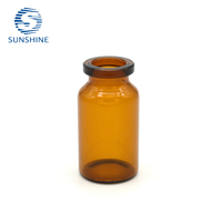 Vente en gros de flacons tubulaires ambrés de 2 ml pour l'emballage de produits lyophilisés