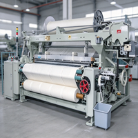 Machine à tisser textile JDX758B à sergé pour serviettes en tissu éponge, avec dobby électronique, sélection de trame 6 couleurs et moteur servo pour enroulement