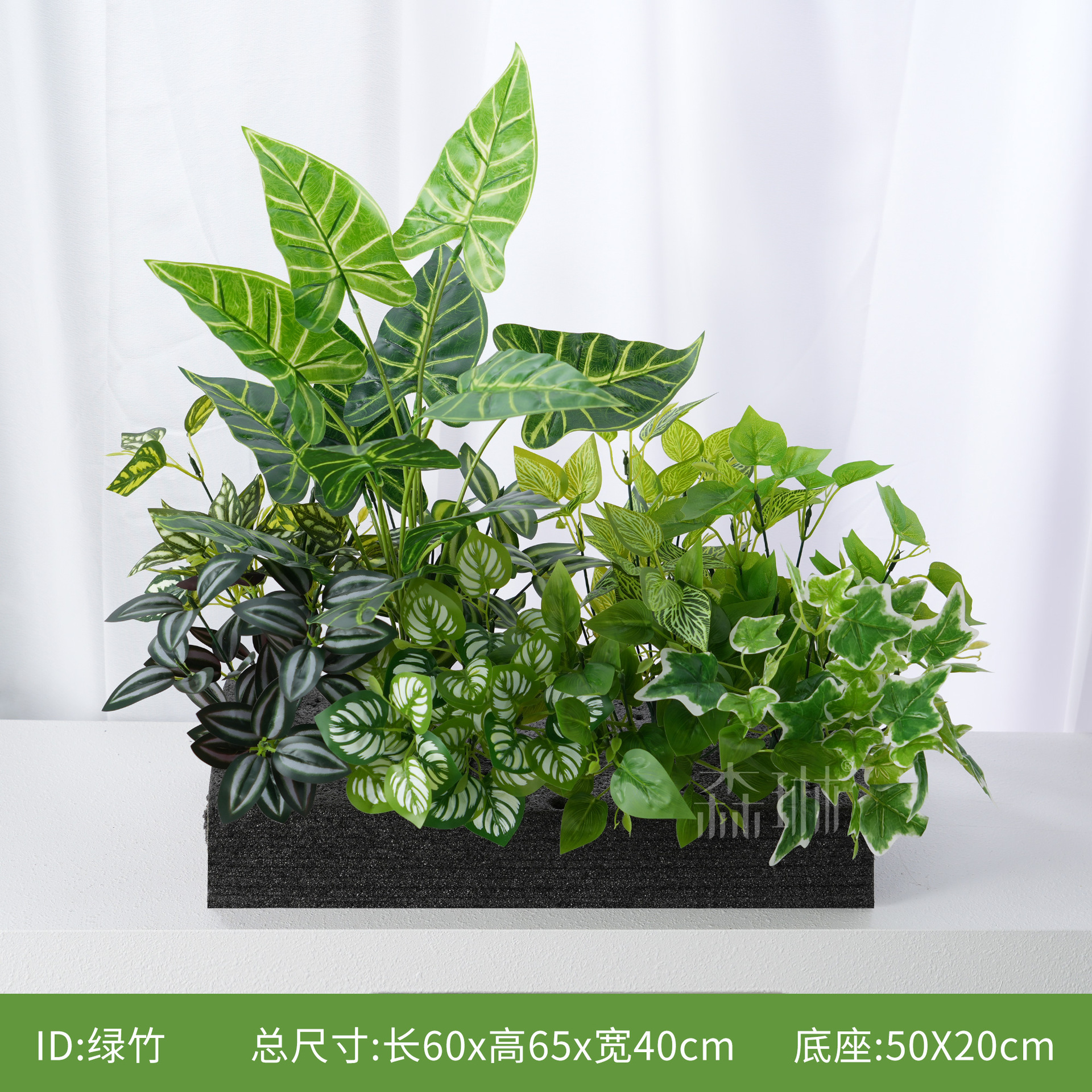 Bambou vert [Convient aux jardinières de 60 cm]