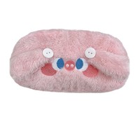 Vente en gros d'usine, étui à crayons au design élégant, léger et confortable à utiliser, sacs à crayons en peluche 3D