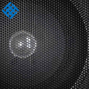 Tùy chỉnh loa grills micron lỗ lưới hình lục giác đục lỗ lưới loa kim loại nướng bởi <span class=keywords><strong>anping</strong></span> nhà máy - Product Image 5