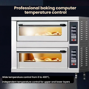 Forno Elettrico Commerciale VOKA per <span class=keywords><strong>Pane</strong></span> <span class=keywords><strong>e</strong></span> Torte con Controllo Digitale 4400W Gamma di Temperatura 30-400°C per Panetteria - Product Image 5