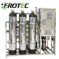 Système d'osmose inverse à double étage |   Système de filtration RO à 2 étapes |   Eau de haute pureté |   1000L/heure |   Membrane RO pour pompe |   pour