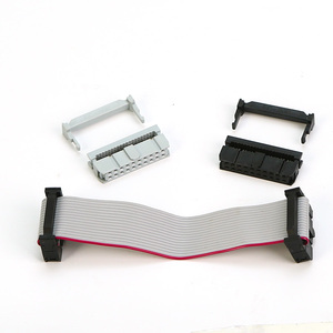 IDC 2.54 milímetros Arremesso 6 8 10 12 14 16 20 24 26 30 34 40 50 Pin IDC FC Feminino Header Soquete do Conector do Cabo