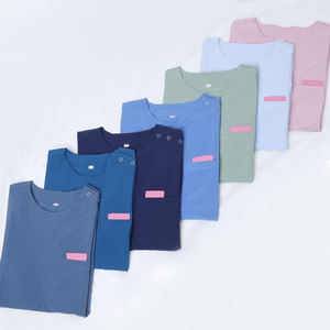 Ensemble de travail de salle d'opération extensible à 4 voies pour hommes, <span class=keywords><strong>tenue</strong></span> chirurgicale, vêtements de travail de santé à séchage rapide, uniforme médical bon marché pour femmes - Product Image 1