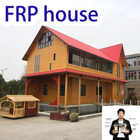 Maison modulaire, maison en FRP, panneau sandwich isolé en polyuréthane haute densité, maison préfabriquée, fournisseur de construction professionnel