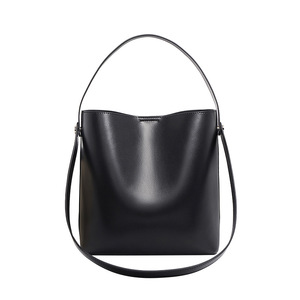 Bolso de Mano de Cuero Genuino de Lujo con Logotipo Personalizado, Bolso Tote Casual de Moda para Mujer, con Dos Correas y Gran Capacidad - Product Image 4