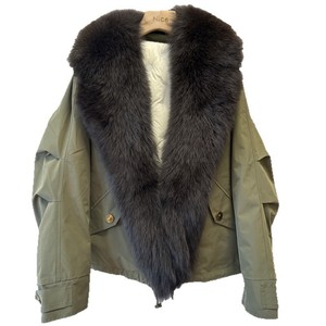 Nuovo 2026 Abbigliamento Invernale <span class=keywords><strong>Donna</strong></span>, Giacca Imbottita in Vera Pelliccia, Parka in Pelliccia di Volpe Naturale, Cappotto Corto alla Moda in Piumino d'Oca Bianco - Product Image 6