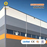 Bâtiment commercial en structure acier sur mesure, entrepôt métallique préfabriqué, solution d'atelier et de stockage, fournisseur chinois