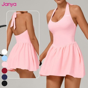 Robe de sport Janya pour femme, dos nu, anti-transpiration, respirante, pour la course, le tennis, le golf et le fitness - Product Image 1