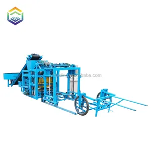 QT4-25 paving stone concrete block machine for small business opportunities