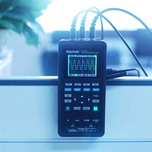 เครื่องวัดดิจิตอลแบบพกพา Hantek 1833C พร้อมหน้าจอ TFT LCD ขนาด 2.4 นิ้ว พอร์ต USB Type-C  แบตเตอรี่ในตัว 100kHz - Product Image 2