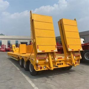 Semi-<span class=keywords><strong>remorque</strong></span> surbaissée en acier à <span class=keywords><strong>2</strong></span>/3/4 <span class=keywords><strong>essieux</strong></span>, 60 tonnes, en vente – Meilleures ventes - Product Image 1