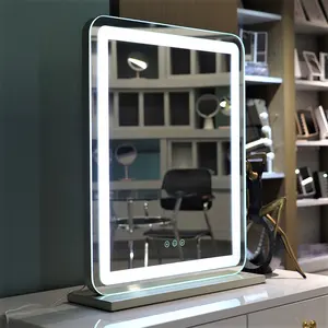 La vanità portatile di hollywood del desktop di modo compone lo specchio di trucco principale con luce principale