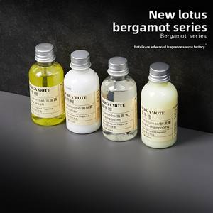 Nuevo Set de Baño Desechable Portátil de 45 ml de la <span class=keywords><strong>Serie</strong></span> Bergamota Hidratante de <span class=keywords><strong>Lotus</strong></span> <span class=keywords><strong>Hotel</strong></span>, Hecho de Plástico para Baños y Alojamientos - Product Image 2