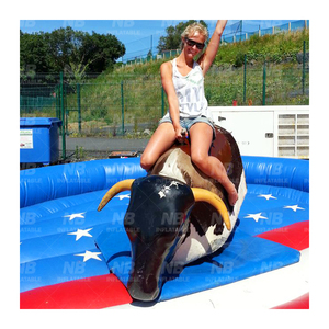 <b>Inflatable</b> Mechanical <b>Games</b> Bull Riding Machine for Party Commercial Crazy Ride Kids School <b>Inflatable</b> Bull <b>Inflatable</b> Rod - Product Image 4