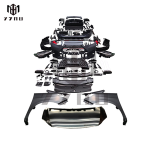 ชุดแต่งตัวถังรถยนต์คุณภาพสูงสำหรับ Toyota Alphard <span class=keywords><strong>Vellfire</strong></span> ปี 2008 2009 2010 2011 2012 2013 2014 อัพเกรดเป็น Lexus LM ด้านหน้าและด้านหลัง แบบ 1:1 - Product Image 1