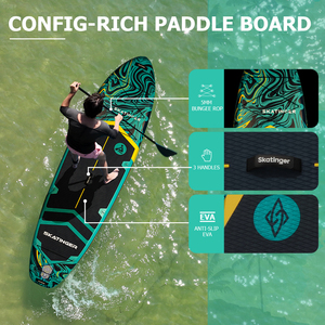 Skatinger tùy chỉnh Inflatable ván lướt sóng thả khâu Inflatable đứng lên mái chèo padel Surf Board với giá cả tốt đẹp trên bán - Product Image 5